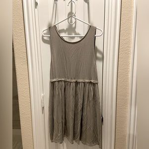 Mini Tea Green Dress